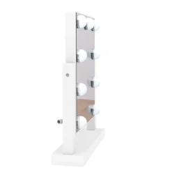 LED Spiegel MAELIN 29 x 6 x 36 cm weiss