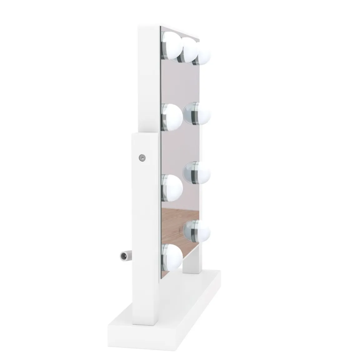 LED Spiegel MAELIN 29 x 6 x 36 cm weiss