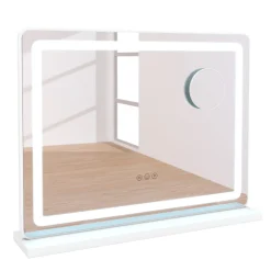 LED Spiegel SONJA 58 x 12 x 45 cm weiss