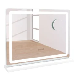 LED Spiegel SONJA 58 x 12 x 45 cm weiss