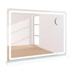 LED Spiegel SONJA 80 x 12 x 60 cm weiss