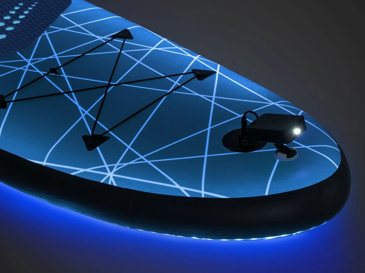 LED Stand Up Paddle LASER 320 cm schwarz