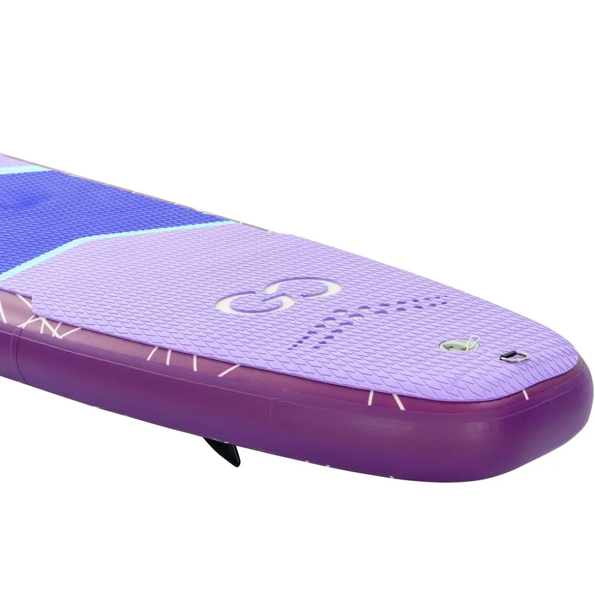 LED Stand Up Paddle LASER 320 cm violett