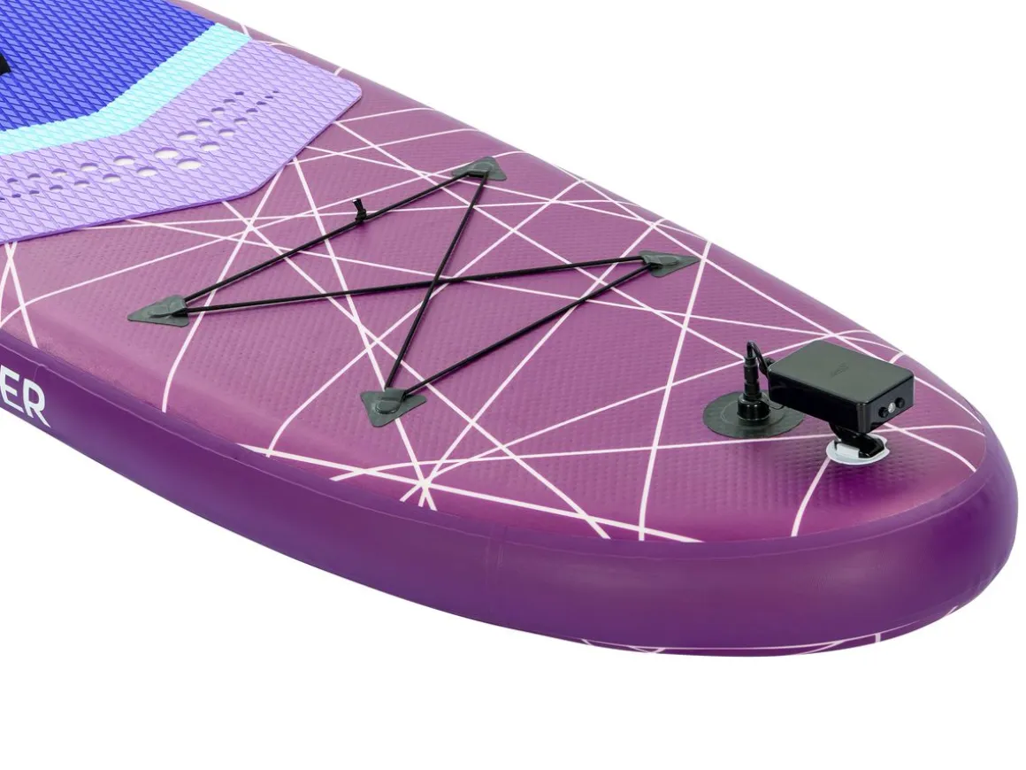 LED Stand Up Paddle LASER 320 cm violett
