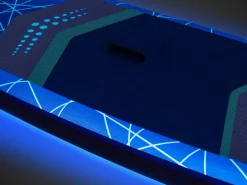 LED Stand Up Paddle LASER 320 cm violett