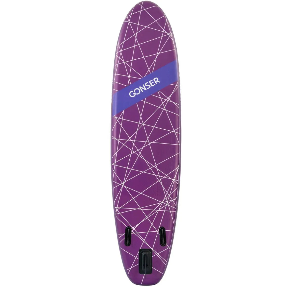 LED Stand Up Paddle LASER 320 cm violett