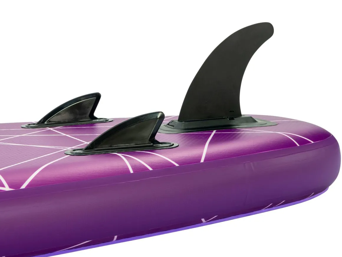 LED Stand Up Paddle LASER 320 cm violett