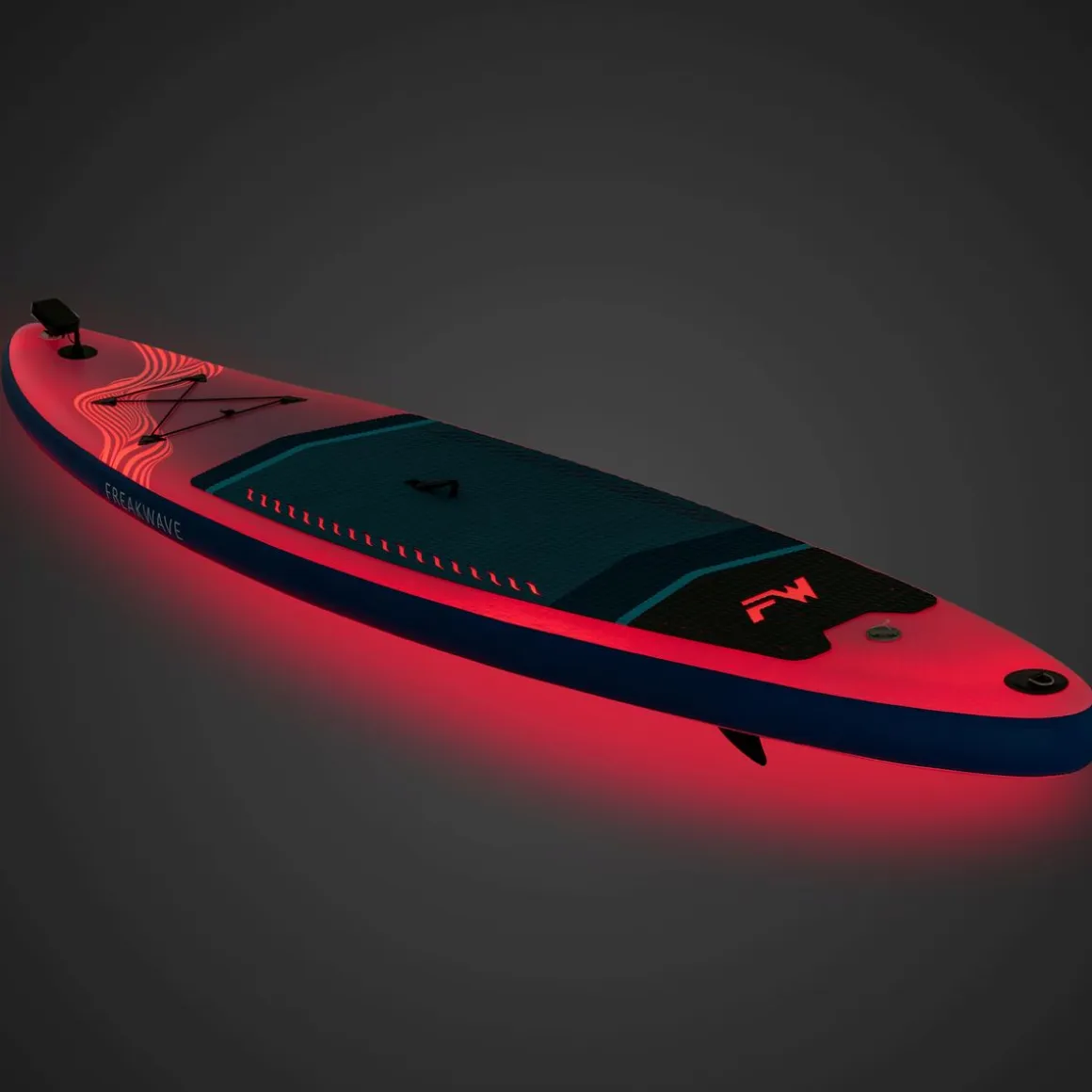 LED Stand up Paddle MAGIC 335 cm blau