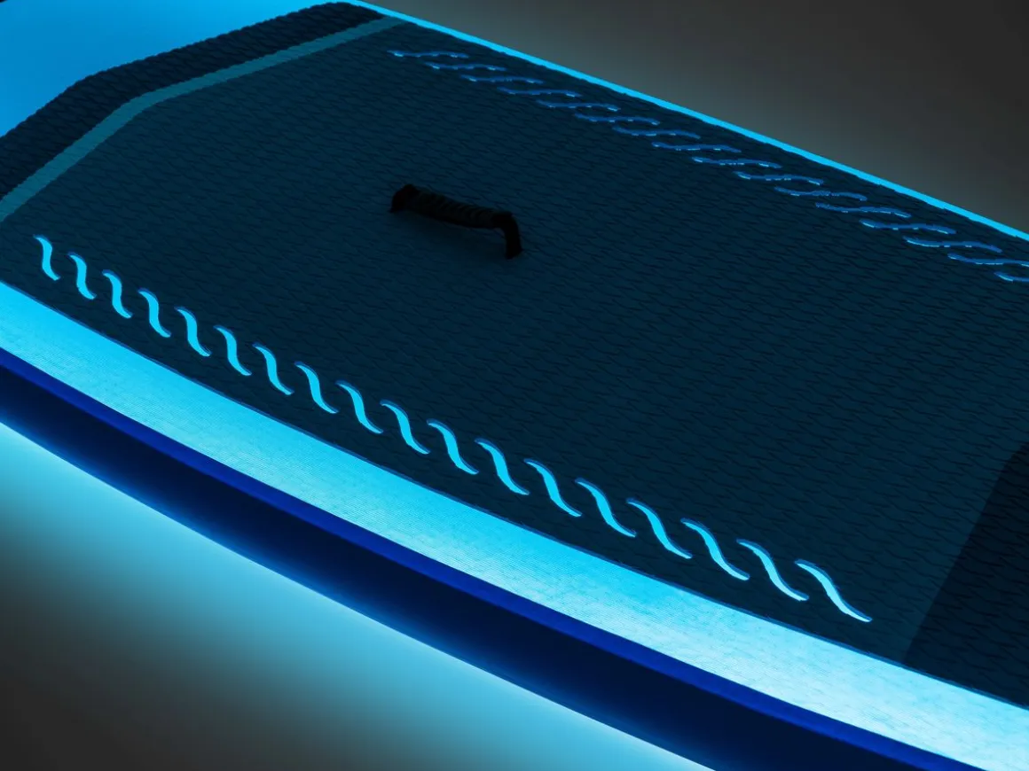 LED Stand up Paddle MAGIC 335 cm blau