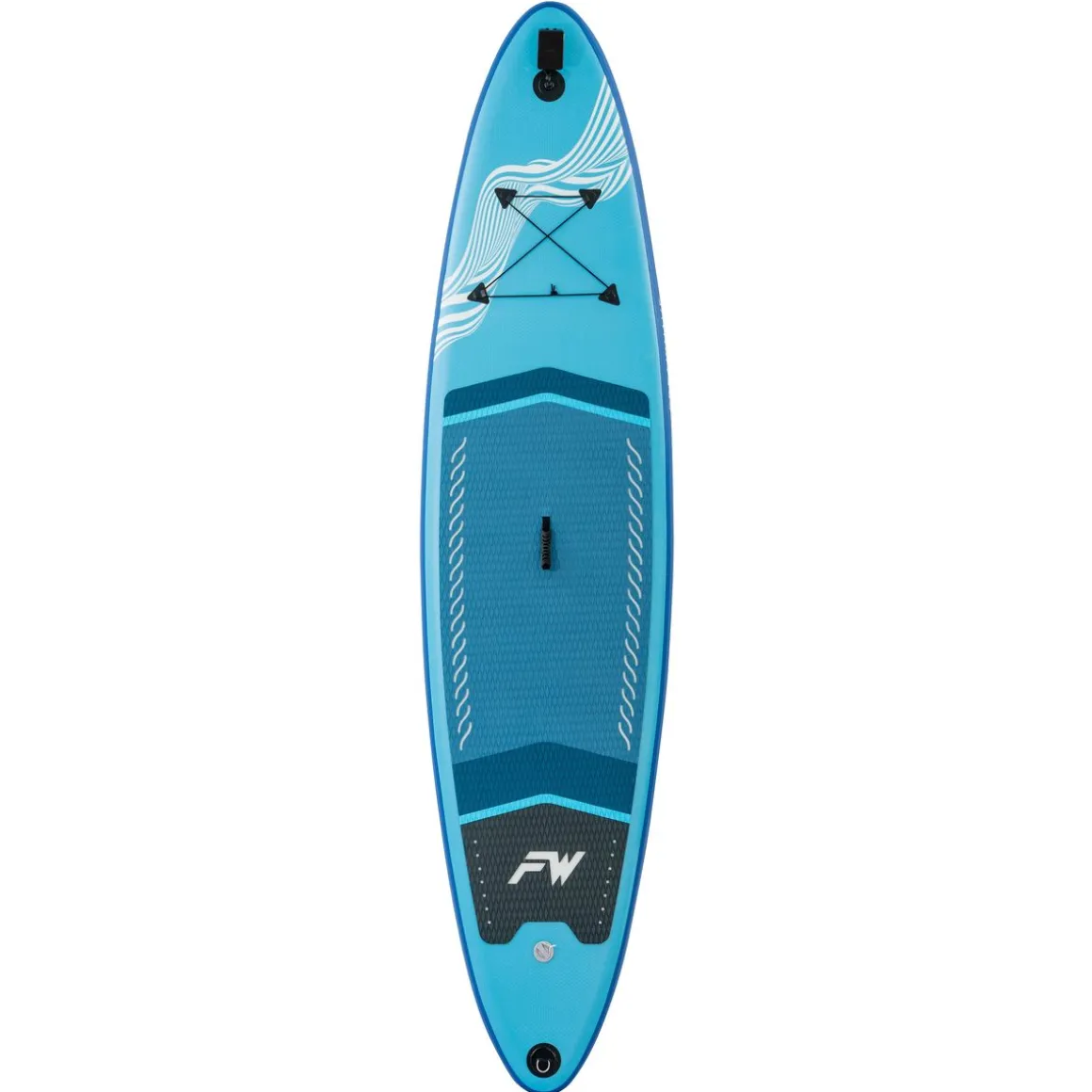 LED Stand up Paddle MAGIC 335 cm blau