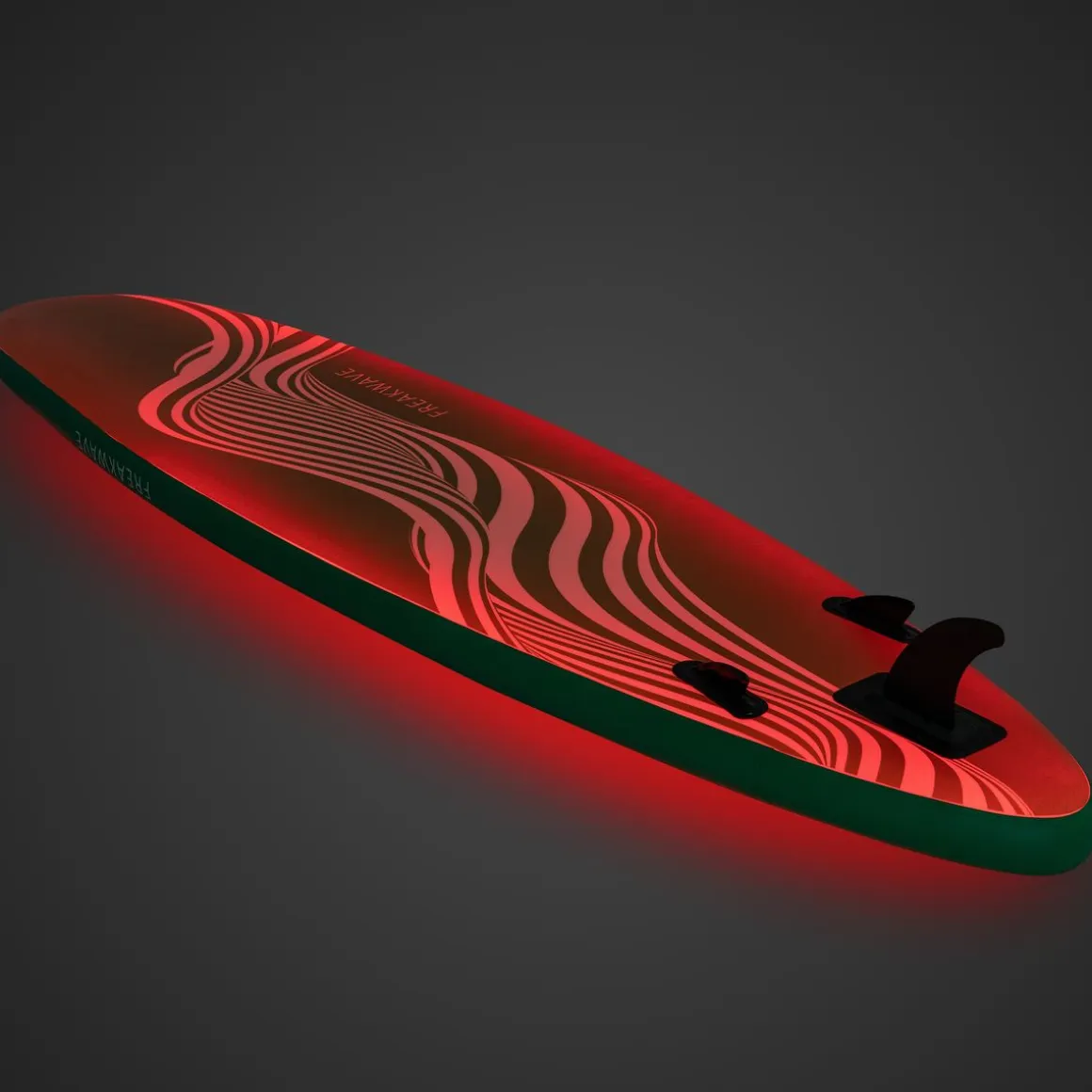 LED Stand up Paddle MAGIC 335 cm grün