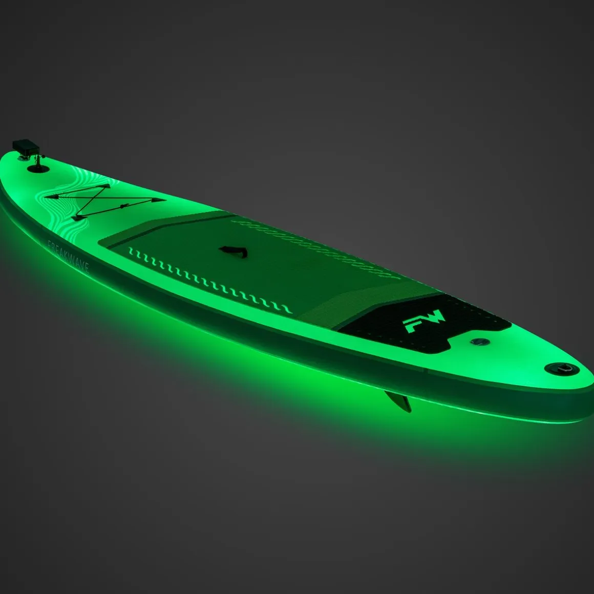 LED Stand up Paddle MAGIC 335 cm grün