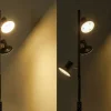 LED Stehlampe FLUMMY dimmbar schwarz