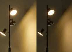 LED Stehlampe FLUMMY dimmbar schwarz