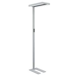 LED Stehlampe LANA dimmbar mit Bewegungsmelder silber