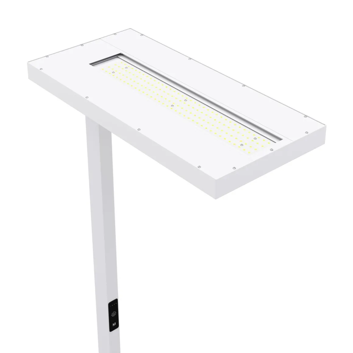 LED Stehlampe LANA dimmbar mit Bewegungsmelder weiss