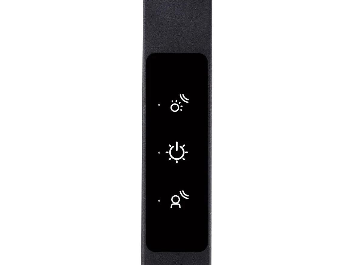 LED Stehlampe LANA dimmbar mit Bewegungsmelder schwarz