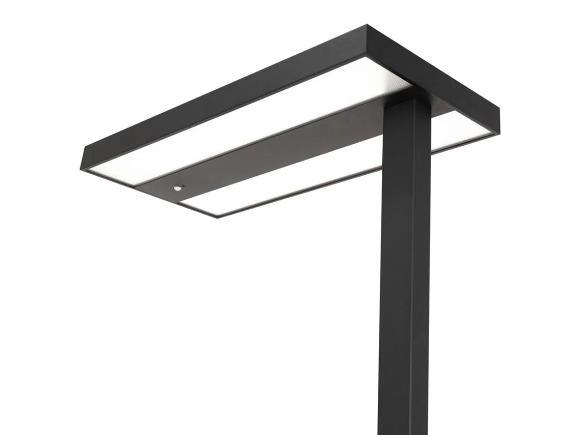 LED Stehlampe LANA dimmbar mit Bewegungsmelder schwarz