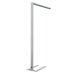 LED Stehlampe LUAN dimmbar mit Bewegungsmelder silber
