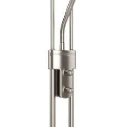 LED Stehlampe RESIL dimmbar silber