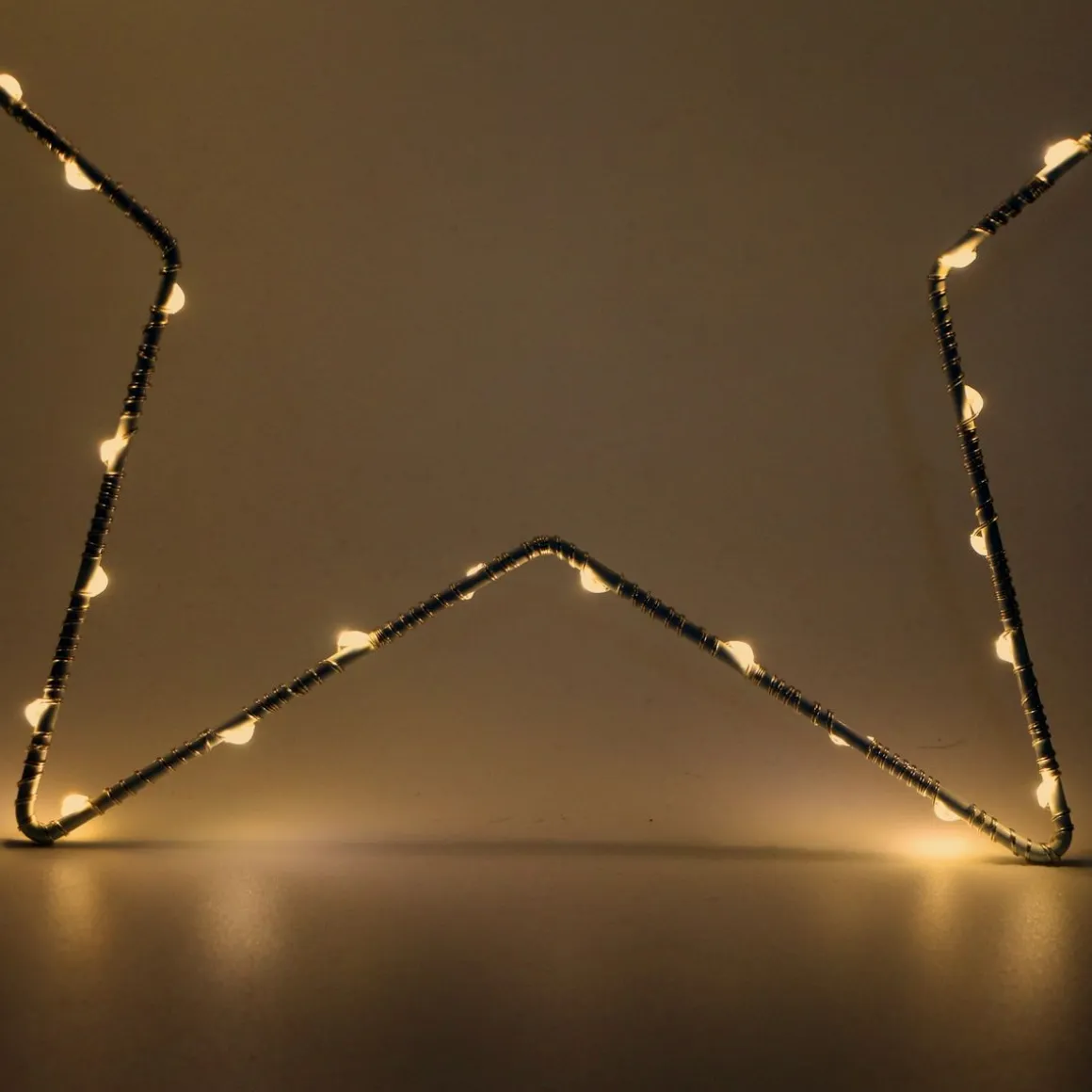 LED Stern 30 cm 2er Set