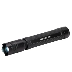LED Taschenlampe schwarz 15.5 cm