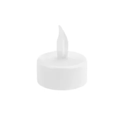 LED Teelicht 24er Set weiss