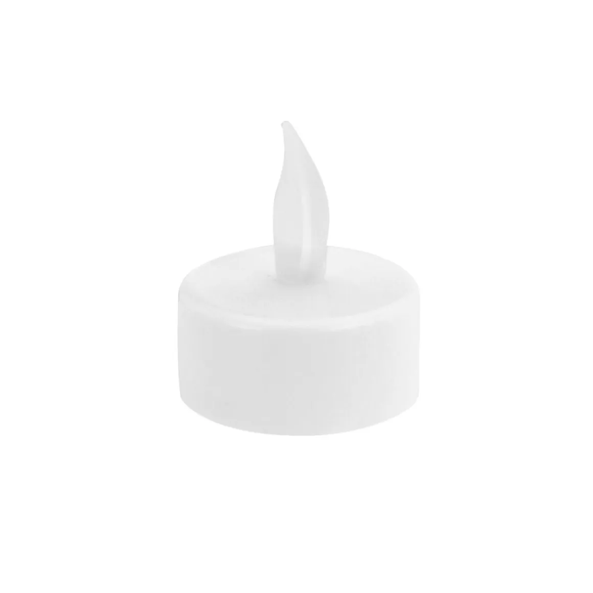 LED Teelicht 24er Set weiss
