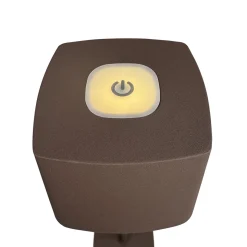 LED Tischlampe ASPEN braun