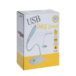 LED Tischlampe 44 cm weiss