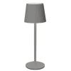 LED Tischlampe dimmbar 9 x 27 cm grau