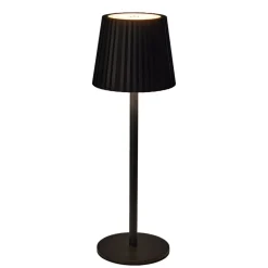 LED Tischlampe dimmbar 9 x 27 cm schwarz