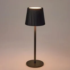 LED Tischlampe dimmbar 9 x 27 cm schwarz