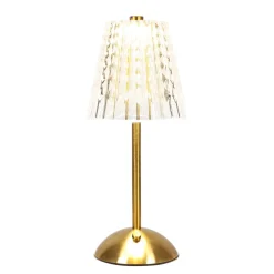 LED Tischlampe GLOWA gold