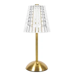 LED Tischlampe GLOWA gold