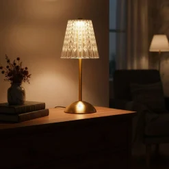 LED Tischlampe GLOWA gold