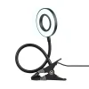 LED Tischlampe Klemmleuchte LUMI schwarz