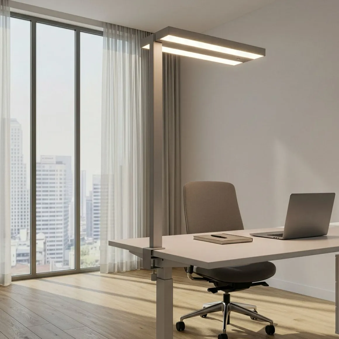 LED Tischlampe LANA dimmbar mit Bewegungsmelder