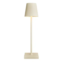 LED Tischlampe MEIRA beige