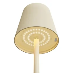 LED Tischlampe MEIRA beige