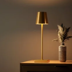 LED Tischlampe MEIRA gold