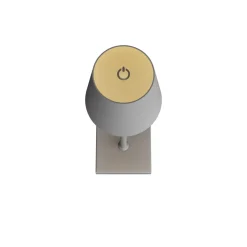 LED Tischlampe MEIRA grau