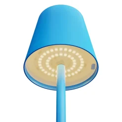 LED Tischlampe MEIRA hellblau | GONSER.CH
