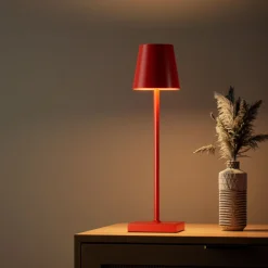 LED Tischlampe MEIRA orange