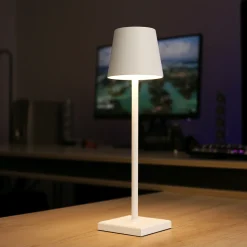 LED Tischlampe MEIRA weiss