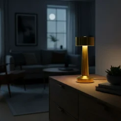 LED Tischlampe ZENORA gold
