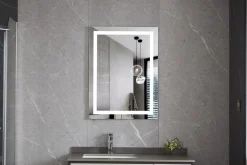 LED Wandspiegel 60 x 80 cm