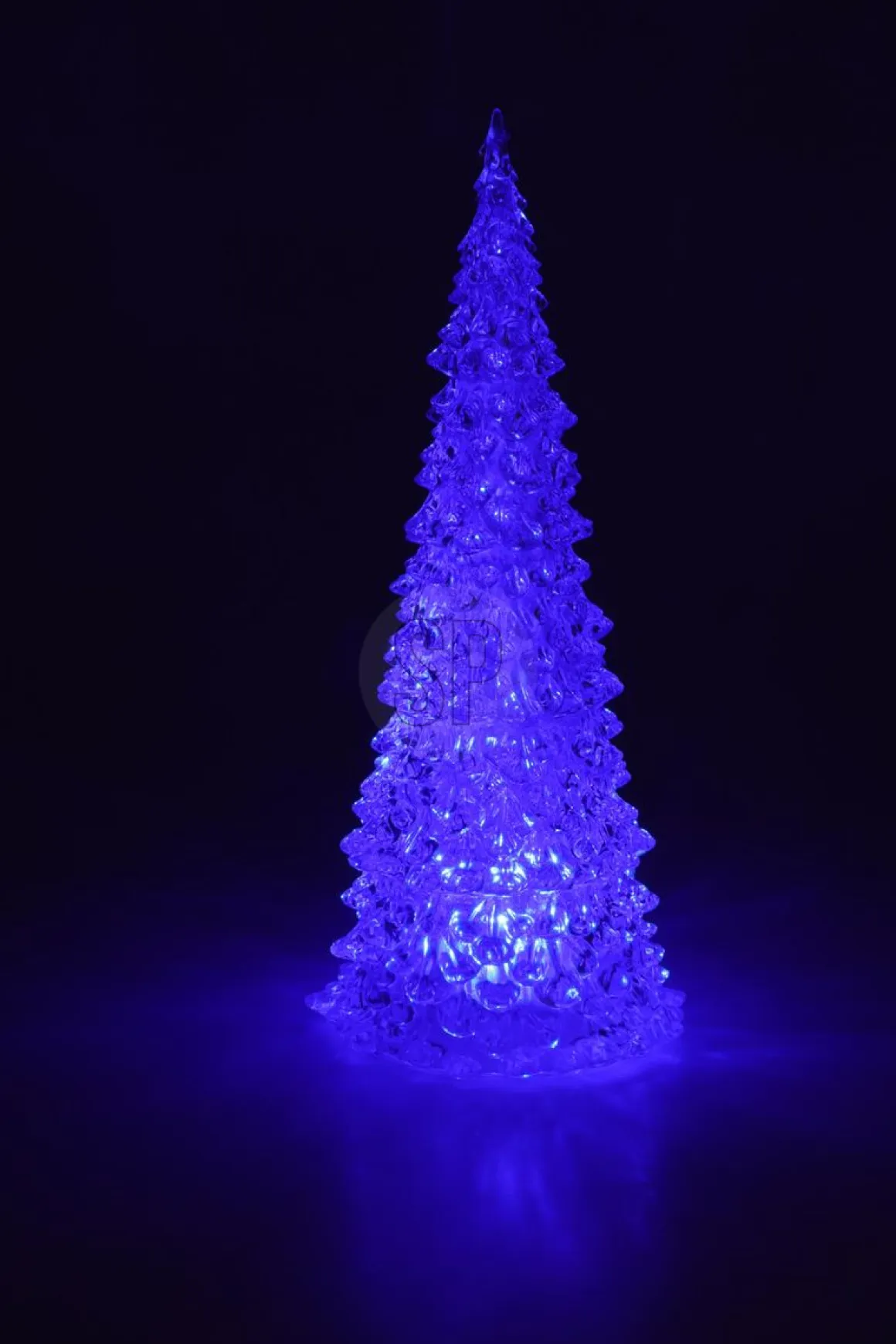 LED Weihnachtsbaum Acryl 27 cm bunt