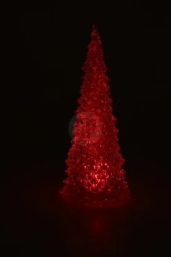 LED Weihnachtsbaum Acryl 27 cm bunt