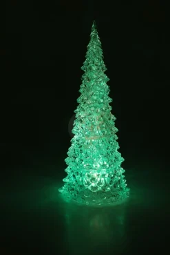LED Weihnachtsbaum Acryl 27 cm bunt
